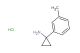 1-(3-methylphenyl)cyclopropan-1-amine hydrochloride