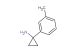 1-(3-methylphenyl)cyclopropan-1-amine