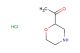 1-(morpholin-2-yl)ethan-1-one hydrochloride
