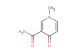 1-methyl-4-oxo-1,4-dihydropyridine-3-carboxamide