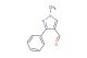 1-methyl-3-phenyl-1H-pyrazole-4-carbaldehyde