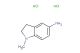 1-methyl-2,3-dihydro-1H-indol-5-amine dihydrochloride