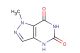 1-methyl-1,4-dihydro-pyrazolo[4,3-d]pyrimidine-5,7-dione
