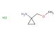 1-(methoxymethyl)cyclopropan-1-amine hydrochloride