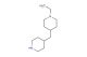 1-ethyl-4-[(piperidin-4-yl)methyl]piperidine