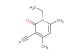 1-ethyl-4,6-dimethyl-2-oxo-1,2-dihydropyridine-3-carbonitrile