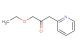 1-ethoxy-3-(pyridin-2-yl)propan-2-one
