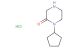 1-cyclopentylpiperazin-2-one hydrochloride