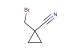 1-(bromomethyl)cyclopropane-1-carbonitrile