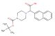 2-(4-(tert-butoxycarbonyl)piperazin-1-yl)-2-(naphthalen-2-yl)acetic acid