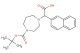 2-(4-(tert-butoxycarbonyl)-1,4-diazepan-1-yl)-2-(naphthalen-2-yl)acetic acid