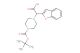 2-(benzofuran-2-yl)-2-(4-(tert-butoxycarbonyl)piperazin-1-yl)acetic acid