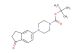 tert-butyl 4-(1-oxo-2,3-dihydro-1H-inden-5-yl)piperazine-1-carboxylate