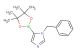 1-benzyl-5-(tetramethyl-1,3,2-dioxaborolan-2-yl)-1H-imidazole