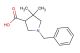 1-benzyl-4,4-dimethylpyrrolidine-3-carboxylic acid