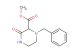 methyl 1-benzyl-3-oxopiperazine-2-carboxylate