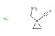 1-(aminomethyl)cyclopropane-1-carbonitrile hydrochloride