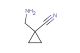 1-(aminomethyl)cyclopropane-1-carbonitrile