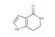 1H,4H,5H,6H,7H-pyrrolo[3,2-c]pyridin-4-one