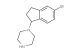 1-(5-bromo-2,3-dihydro-1H-inden-1-yl)piperazine