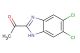 1-(5,6-dichloro-1H-1,3-benzodiazol-2-yl)ethan-1-one