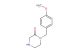 1-[(4-methoxyphenyl)methyl]piperazin-2-one
