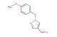 1-[(4-methoxyphenyl)methyl]-1H-pyrazole-4-carbaldehyde