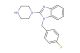 1-[(4-fluorophenyl)methyl]-2-(piperazin-1-yl)-1H-1,3-benzodiazole