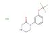 1-[3-(trifluoromethoxy)phenyl]piperazin-2-one hydrochloride