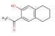 1-(3-hydroxy-5,6,7,8-tetrahydronaphthalen-2-yl)ethan-1-one