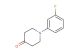 1-(3-fluorophenyl)piperidin-4-one
