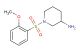 1-(2-methoxybenzenesulfonyl)piperidin-3-amine