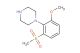 1-(2-methanesulfonyl-6-methoxyphenyl)piperazine