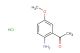 1-(2-amino-5-methoxyphenyl)ethan-1-one hydrochloride
