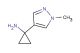 1-(1-methyl-1H-pyrazol-4-yl)cyclopropan-1-amine