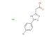 2-[5-(4-bromophenyl)-4H-1,2,4-triazol-3-yl]acetic acid hydrochloride