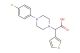 2-[4-(4-fluorophenyl)piperazin-1-yl]-2-(thiophen-3-yl)acetic acid
