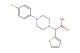 2-[4-(4-fluorophenyl)piperazin-1-yl]-2-(thiophen-2-yl)acetic acid