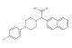 2-[4-(4-chlorophenyl)piperazin-1-yl]-2-(naphthalen-2-yl)acetic acid