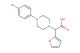 2-[4-(4-chlorophenyl)piperazin-1-yl]-2-(furan-2-yl)acetic acid