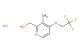 [3-methyl-4-(2,2,2-trifluoroethoxy)pyridin-2-yl]methanol hydrochloride