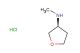 (3S)-N-methyloxolan-3-amine hydrochloride