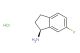 (1S)-6-fluoro-2,3-dihydro-1H-inden-1-amine hydrochloride