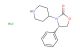 (4S)-4-phenyl-3-(piperidin-4-yl)-1,3-oxazolidin-2-one hydrochloride
