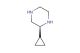 (2S)-2-cyclopropylpiperazine