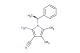 2-amino-4,5-dimethyl-1-[(1S)-1-phenylethyl]-1H-pyrrole-3-carbonitrile