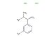 2-[(1S)-1-amino-2-methylpropyl]pyridin-4-amine dihydrochloride