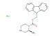 (9H-fluoren-9-yl)methyl (2S)-2-methylpiperazine-1-carboxylate hydrochloride