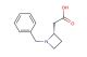 2-[(2S)-1-benzylazetidin-2-yl]acetic acid
