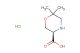 (R)-6,6-dimethyl-morpholine-3-carboxylic acid hydrochloride